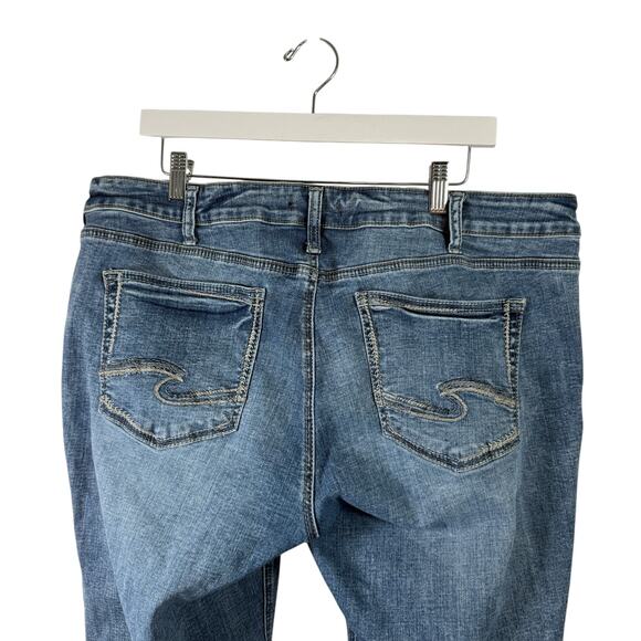 Silver Jeans Women's Skinny Jeans - Blue - Picture 5 of 7